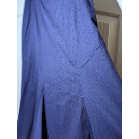 Talbot's Purple Wool Stretch Fully Lined Panel Flare Skirt Women's Plus Size 12W - Picture 5 of 13